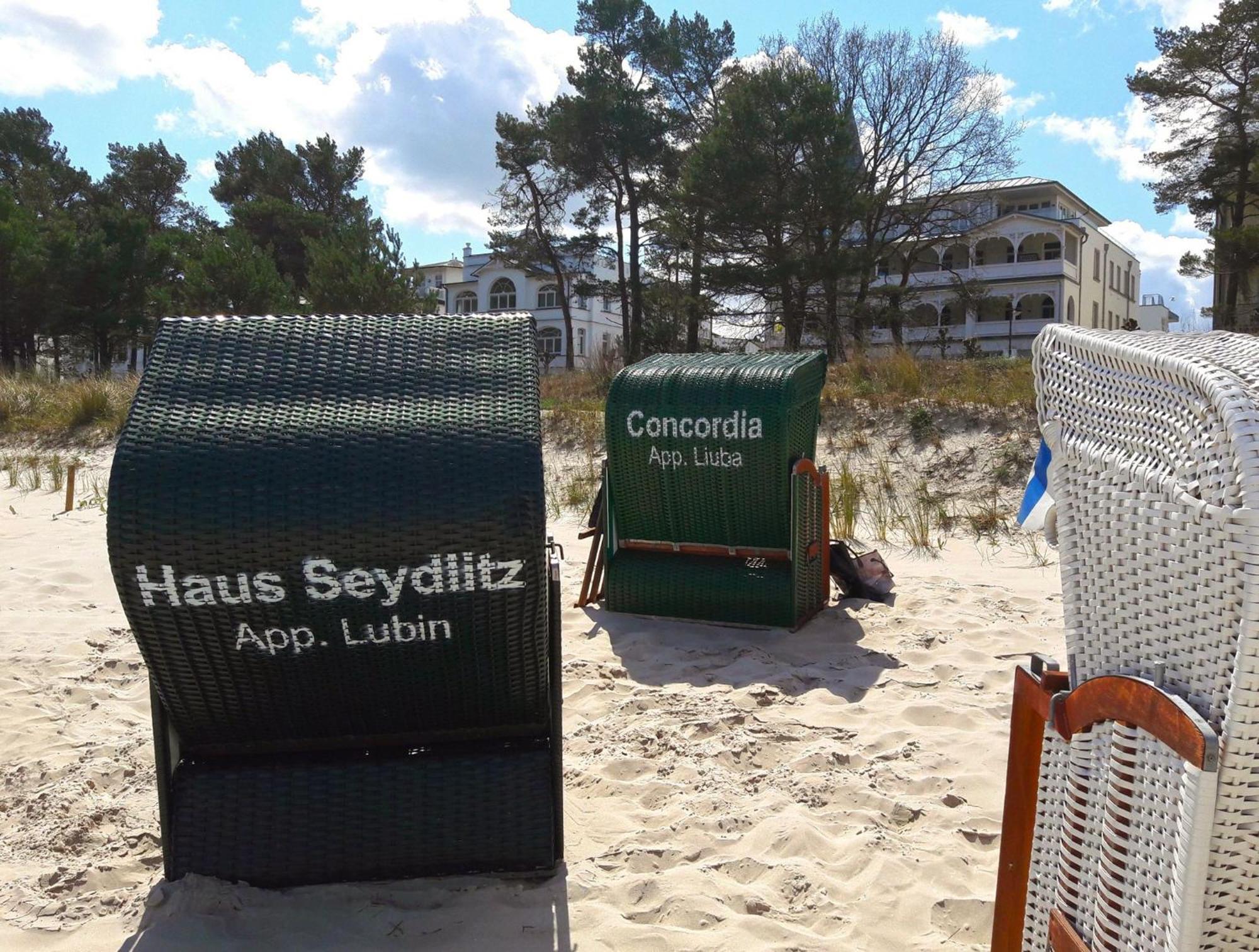 Haus "Seydlitz" In Binz - Wg15 "Lubin" Mit Terrasse Strandnah Экстерьер фото